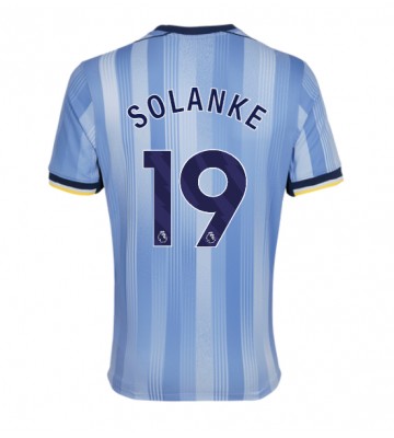 Tottenham Hotspur Dominic Solanke #19 Segunda Equipación 2024-25 Manga Corta